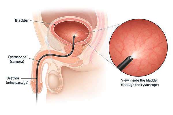 Cystoscope male
